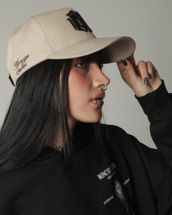 CAP MONOGRAM BEIGE