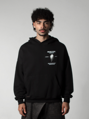CHRONOS HOODIE BLACK