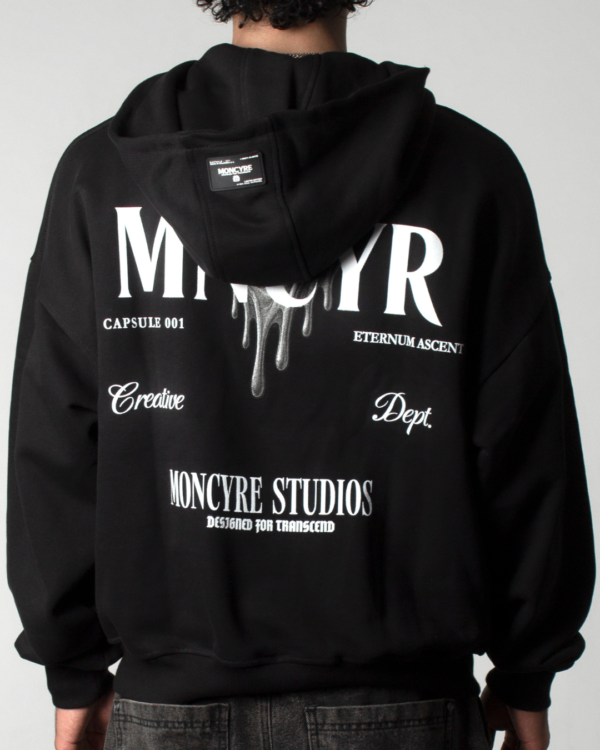 CHRONOS HOODIE BLACK