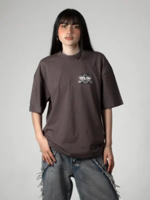 DUALITY TEE - WASHED GREY