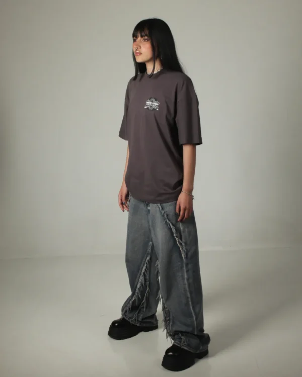 DUALITY TEE - WASHED GREY