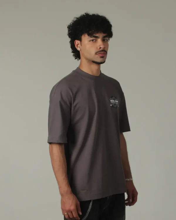 DUALITY TEE - WASHED GREY